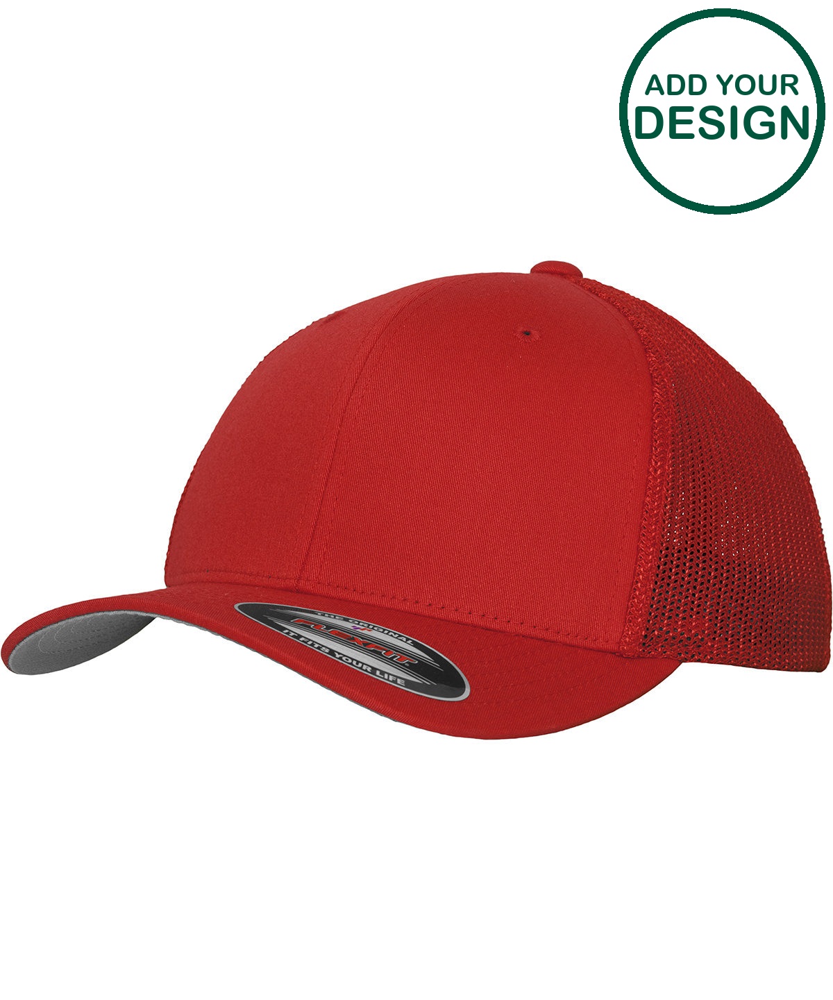 Flexfit mesh trucker