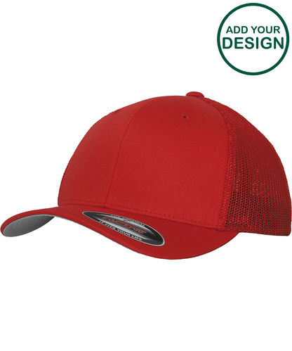 Flexfit mesh trucker