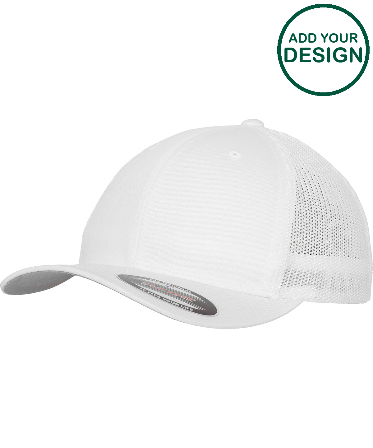 Flexfit mesh trucker