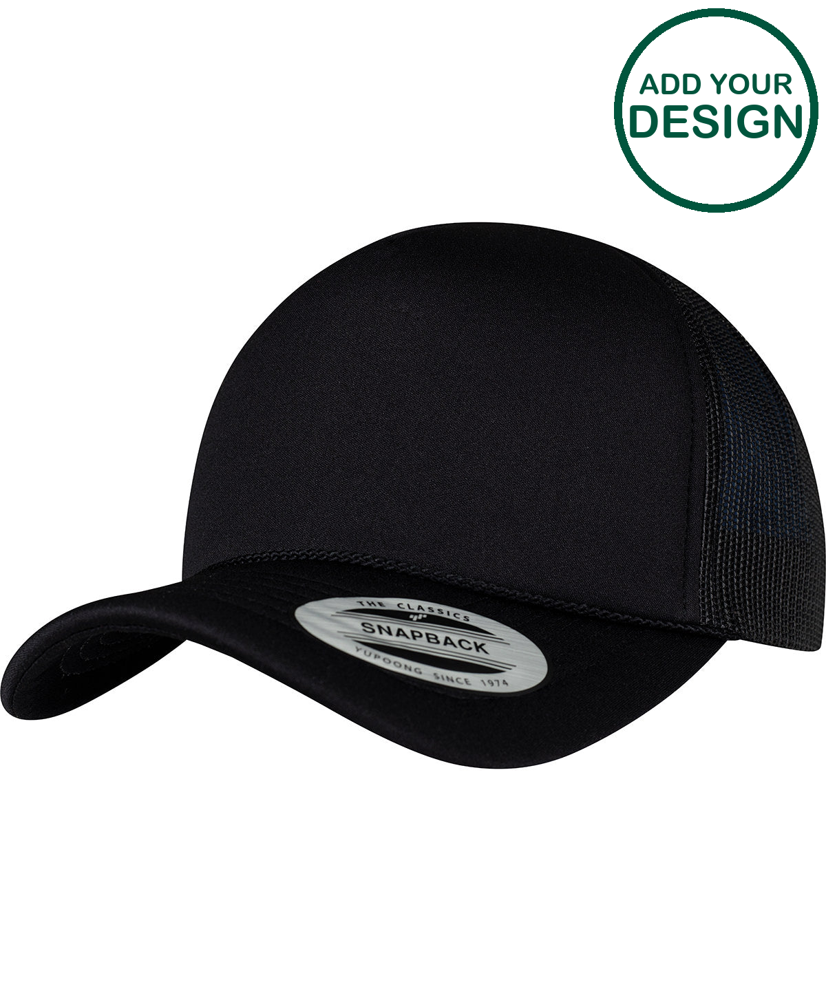 Foam trucker cap curved visor (6005FC)