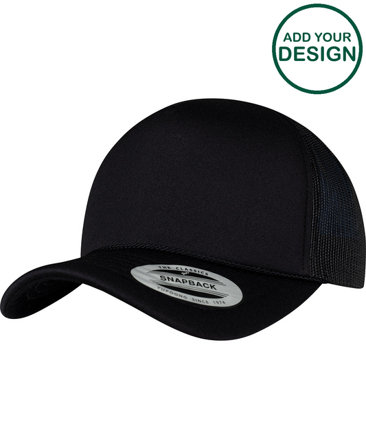 Foam trucker cap curved visor (6005FC)
