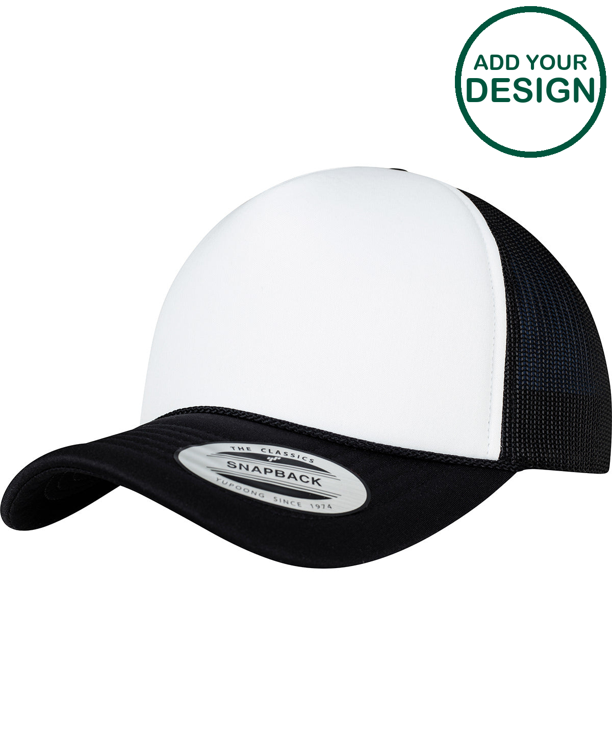 Foam trucker cap curved visor (6005FC)