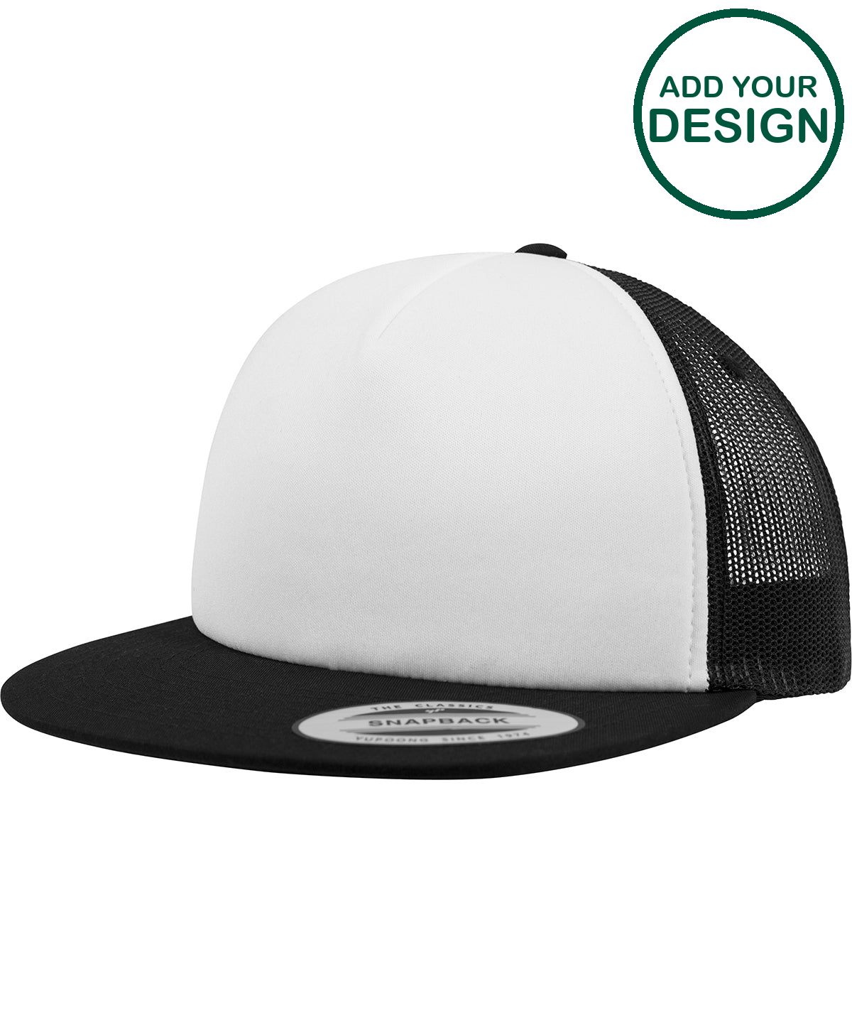 Foam trucker with white front (6005FW)