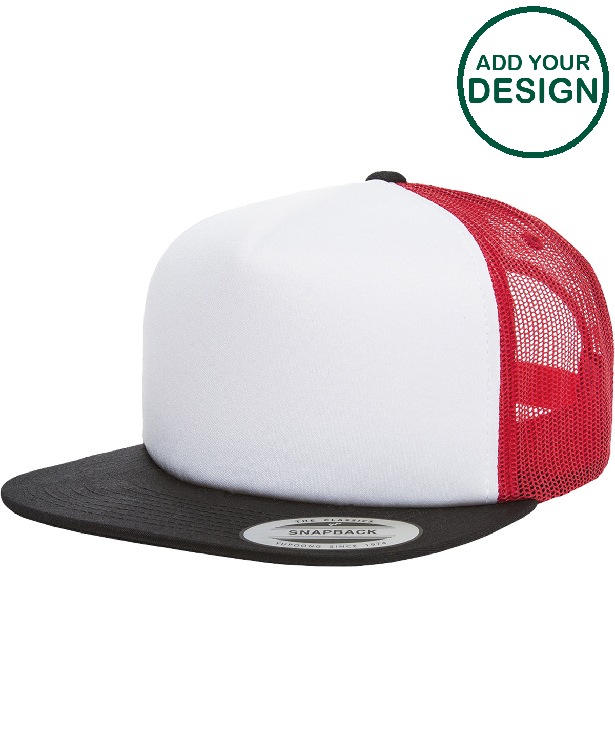 Foam trucker with white front (6005FW)