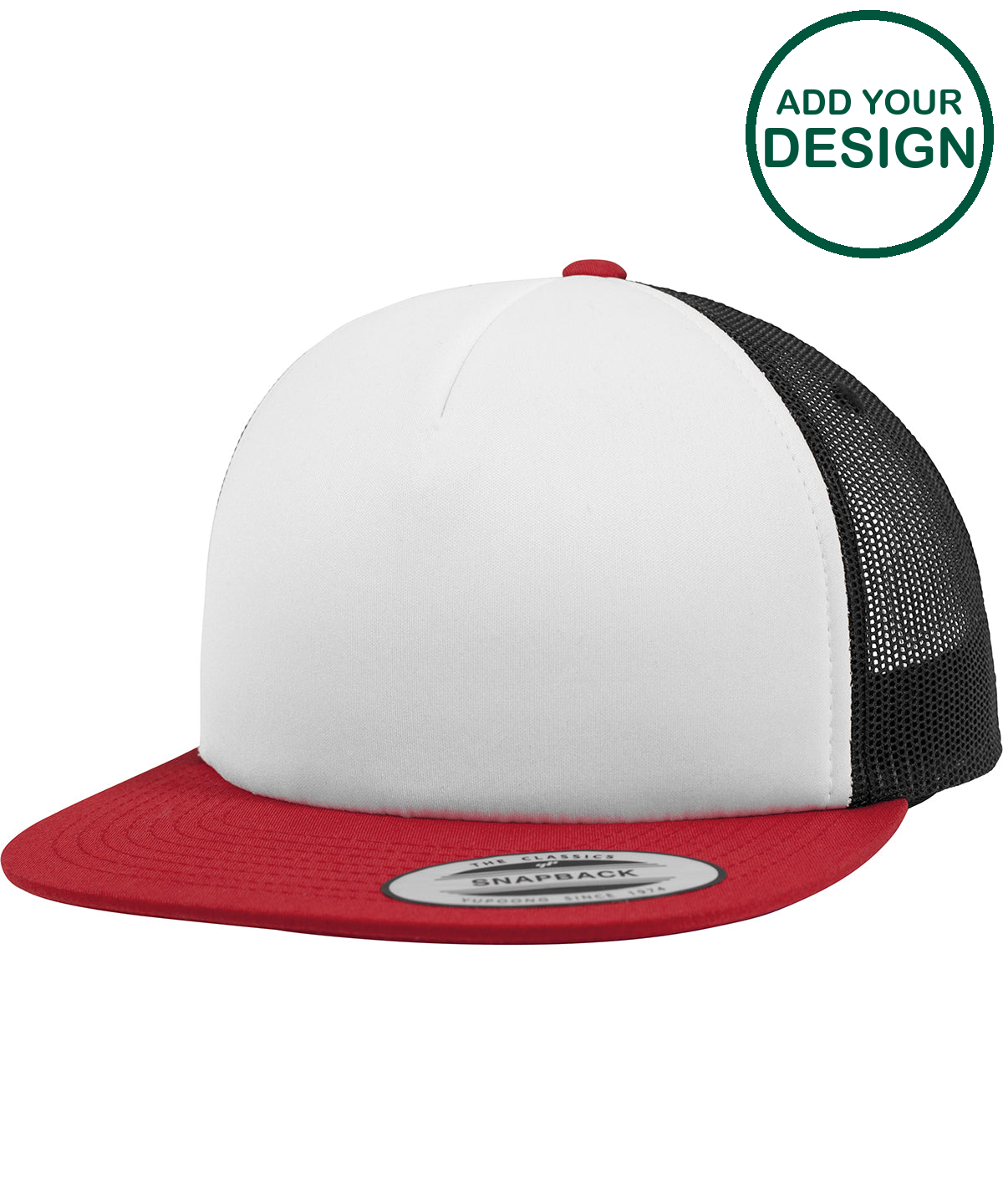 Foam trucker with white front (6005FW)
