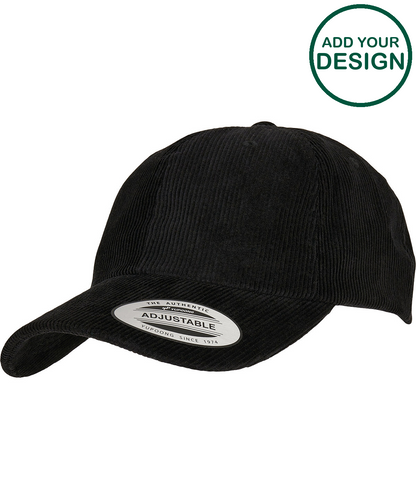 Low-profile corduroy dad cap (6245CD)