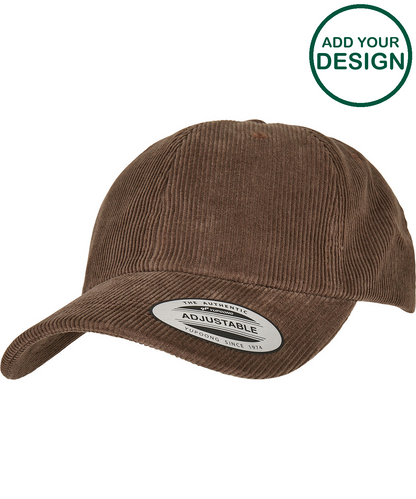 Low-profile corduroy dad cap (6245CD)