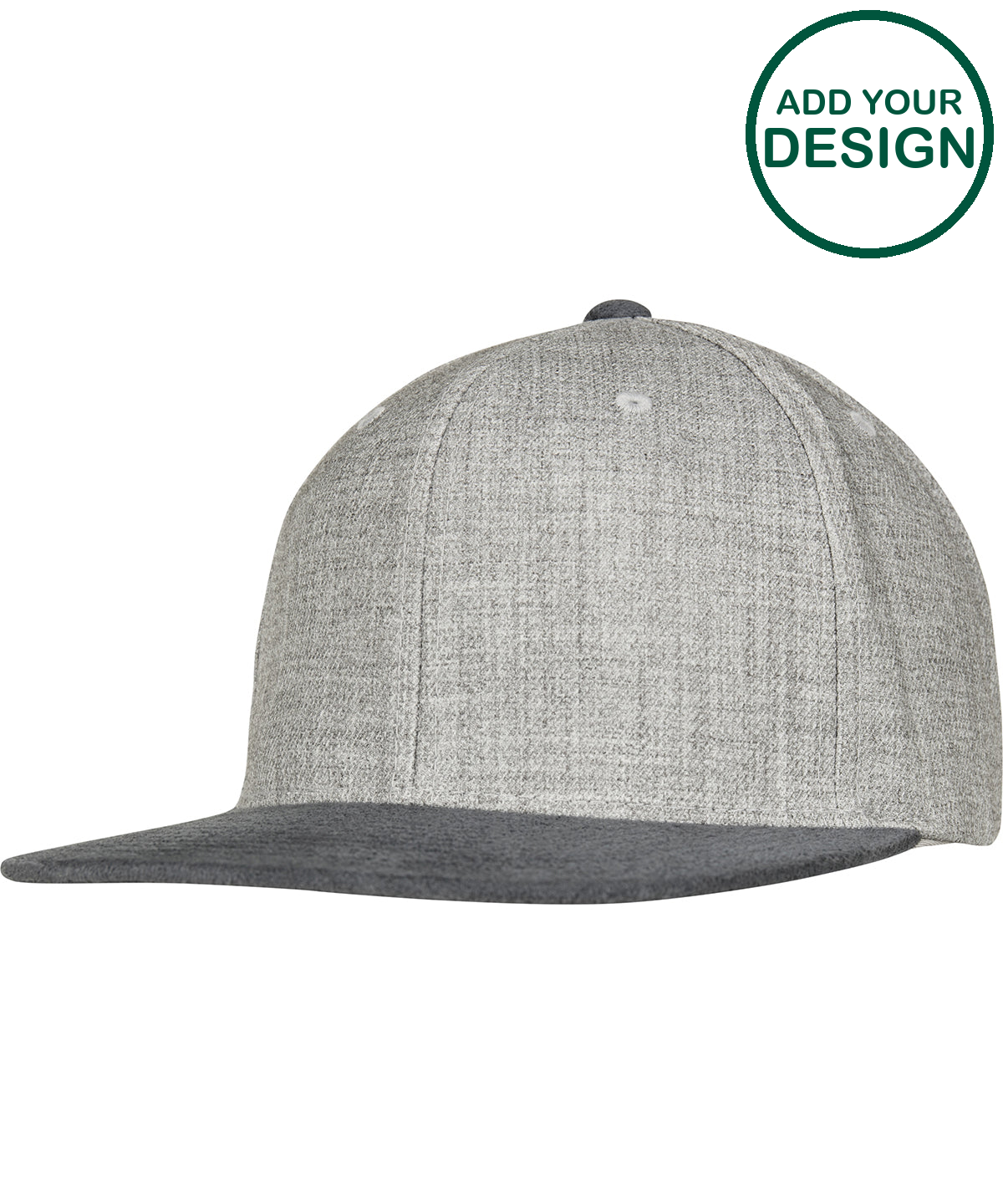 Melange velour snapback (6089VM)