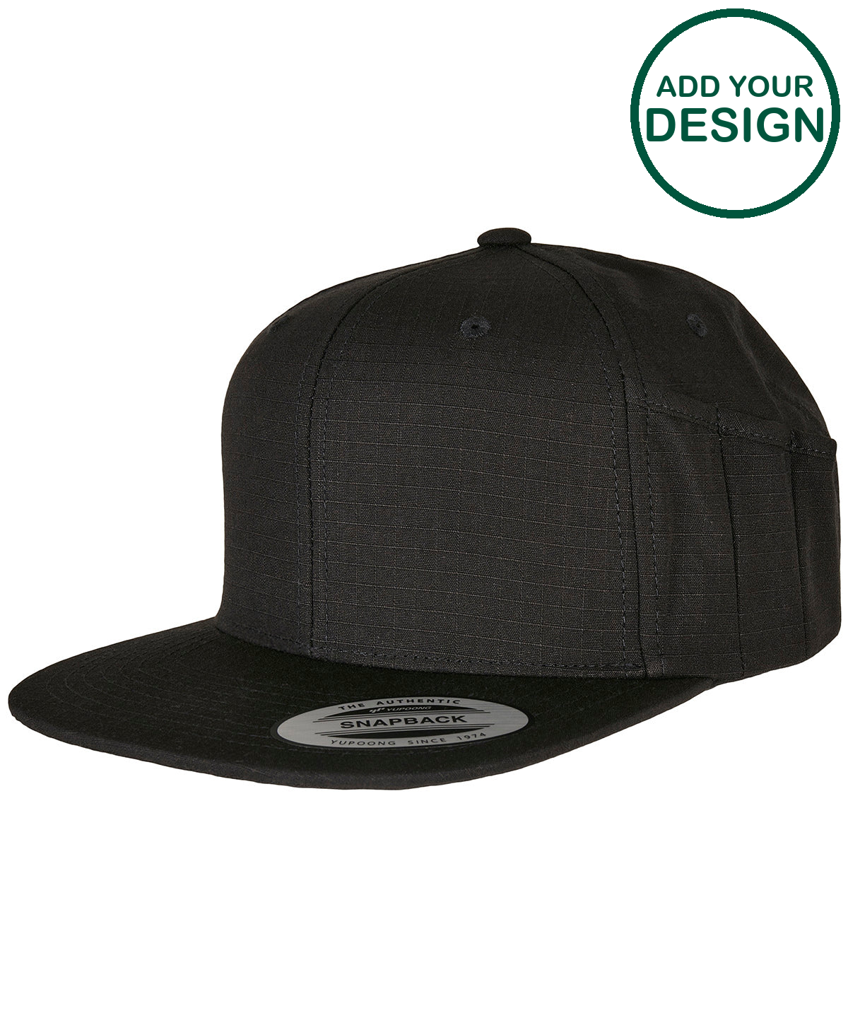 Pencil holder snapback cap