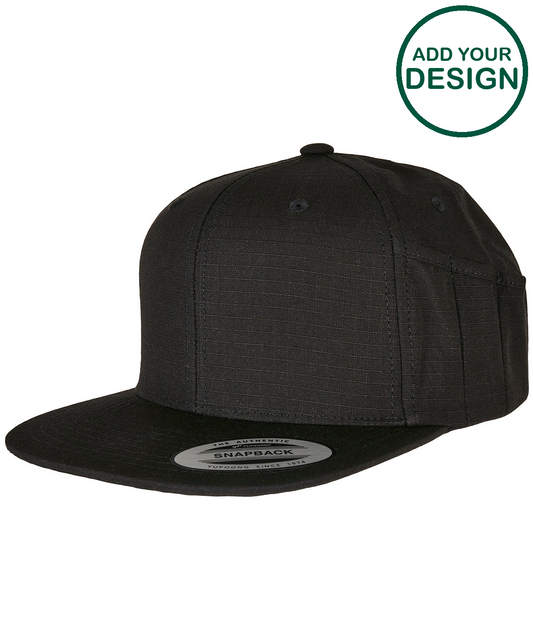 Pencil holder snapback cap