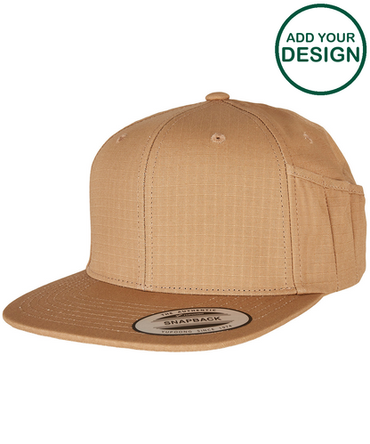 Pencil holder snapback cap