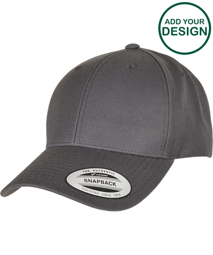 Premium curved visor snapback cap (6789M)
