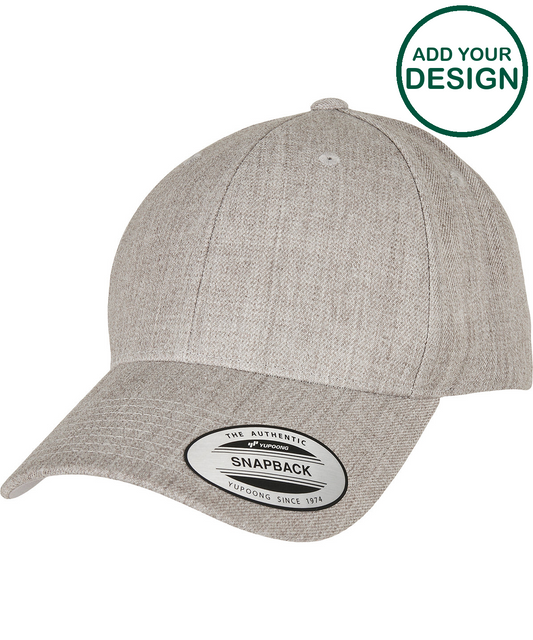 Premium curved visor snapback cap (6789M)