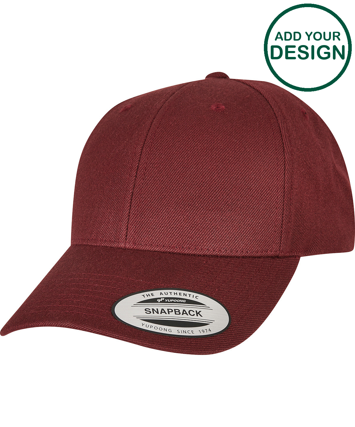 Premium curved visor snapback cap (6789M)