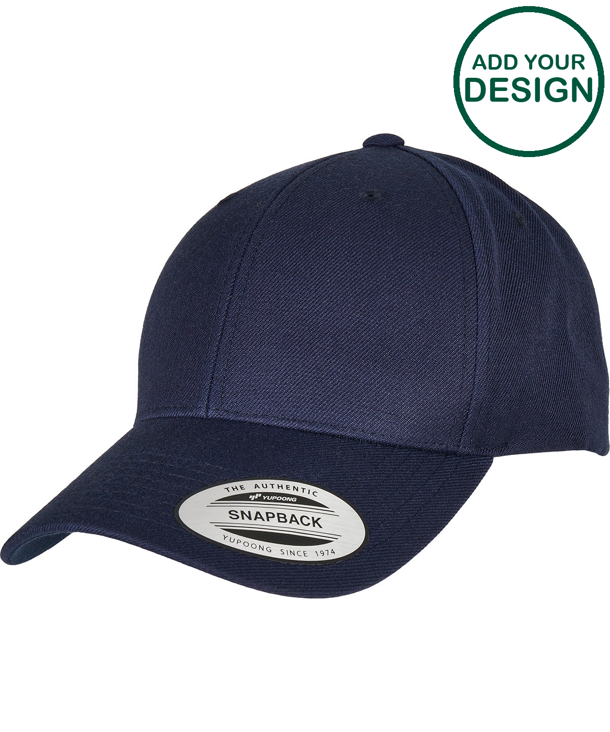 Premium curved visor snapback cap (6789M)