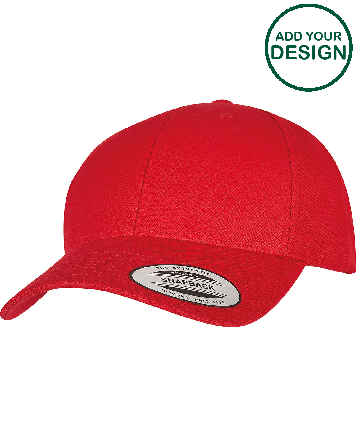 Premium curved visor snapback cap (6789M)
