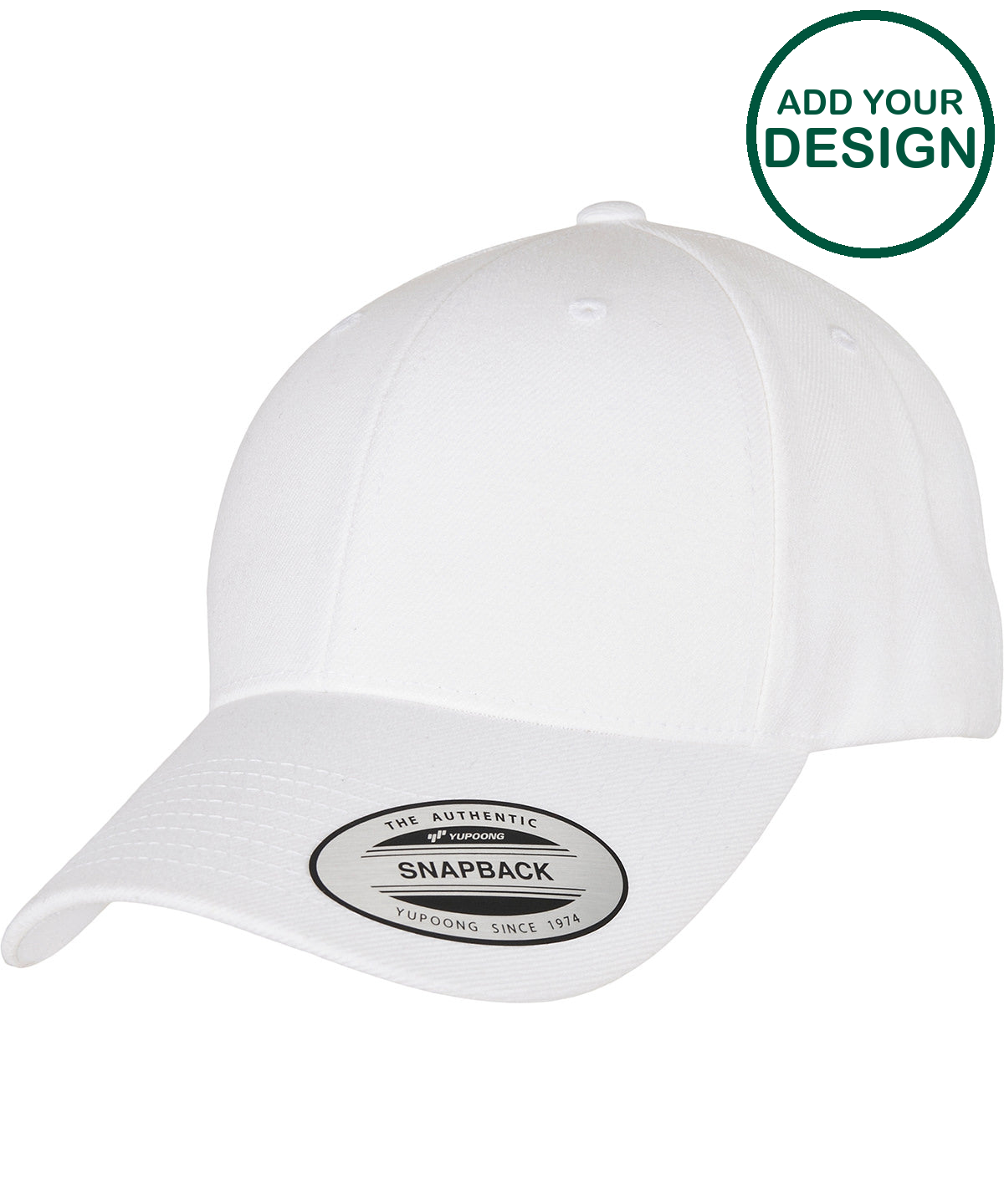 Premium curved visor snapback cap (6789M)