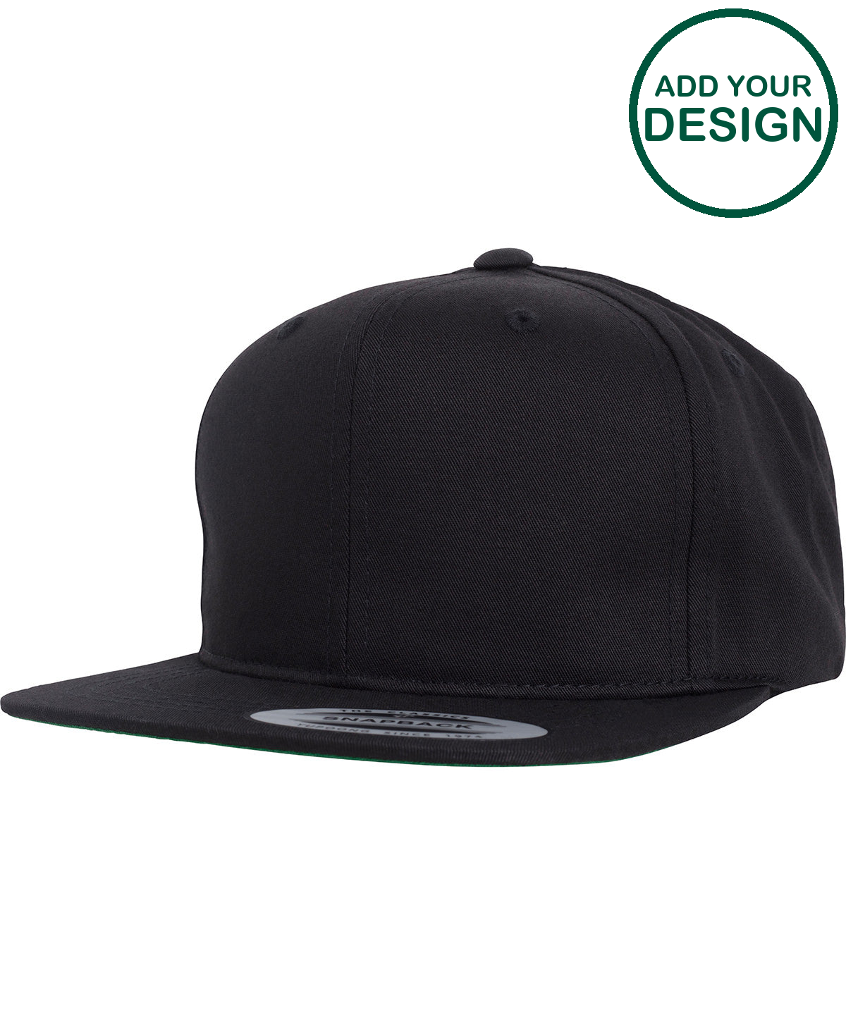 Pro-style twill snapback youth cap (6308)