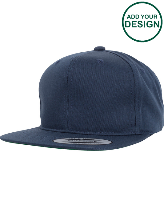 Pro-style twill snapback youth cap (6308)