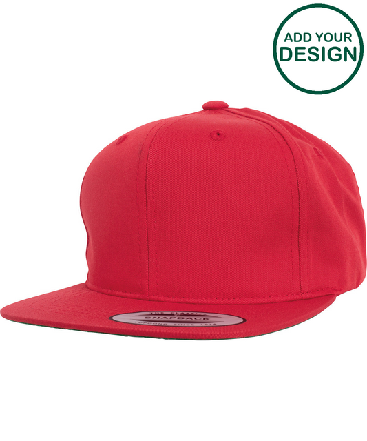 Pro-style twill snapback youth cap (6308)