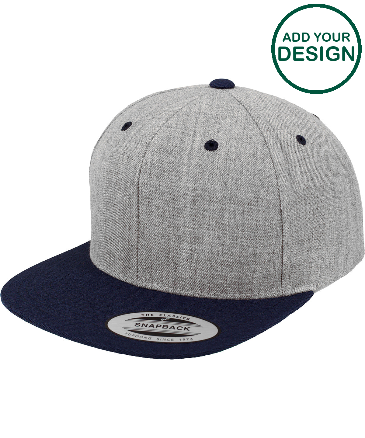 The classic snapback 2-tone  (6089MT)