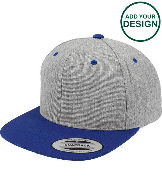 The classic snapback 2-tone  (6089MT)