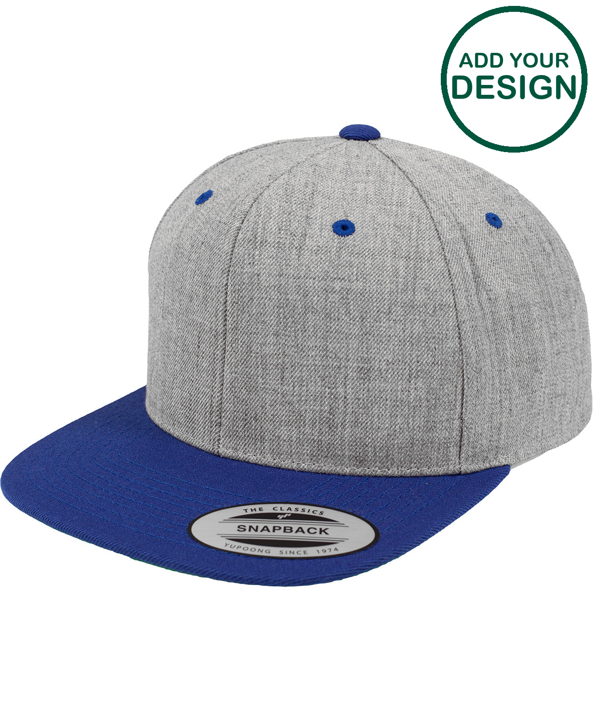 The classic snapback 2-tone  (6089MT)