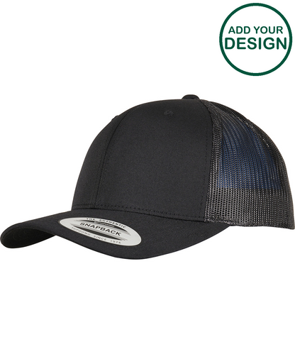 Trucker recycled polyester fabric cap (6606TR)