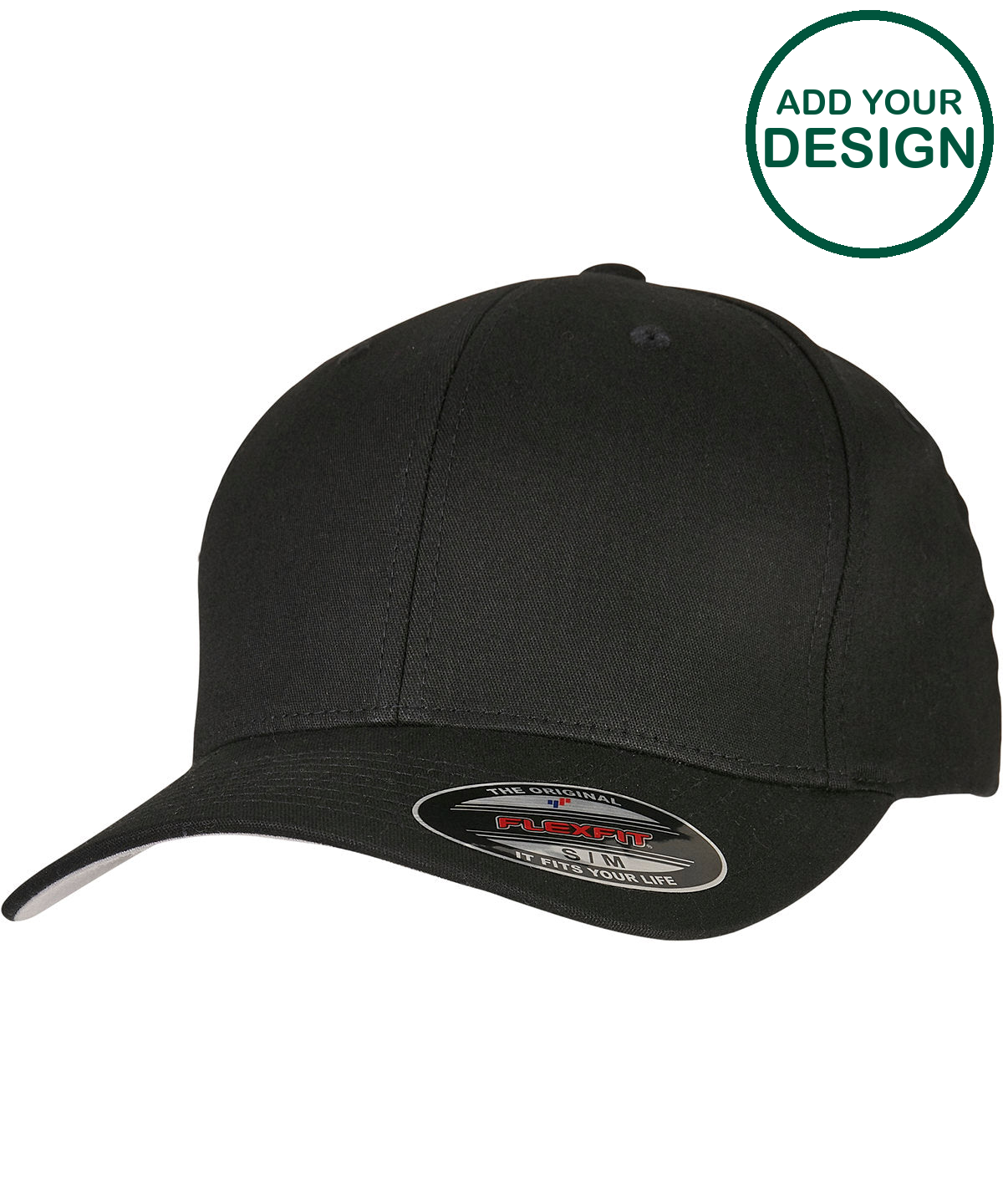 V-Flexfit® cotton twill cap (5001)