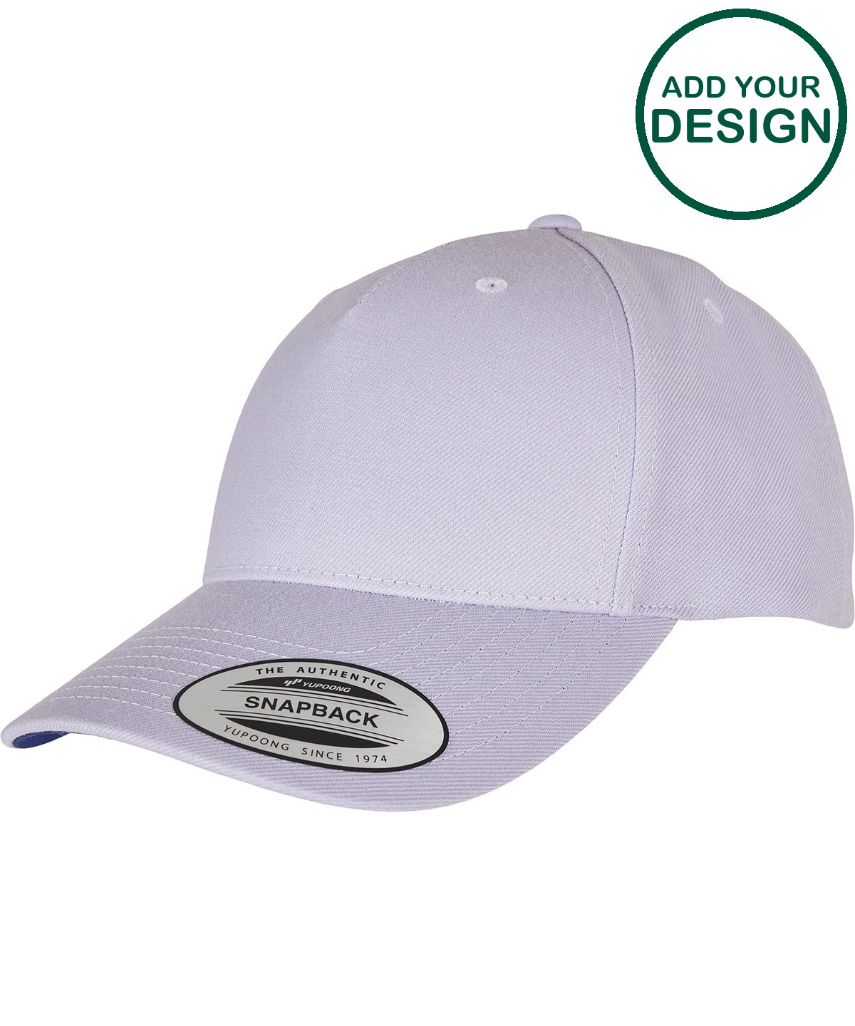 YP classics 5-panel premium curved visor snapback cap (5789M)