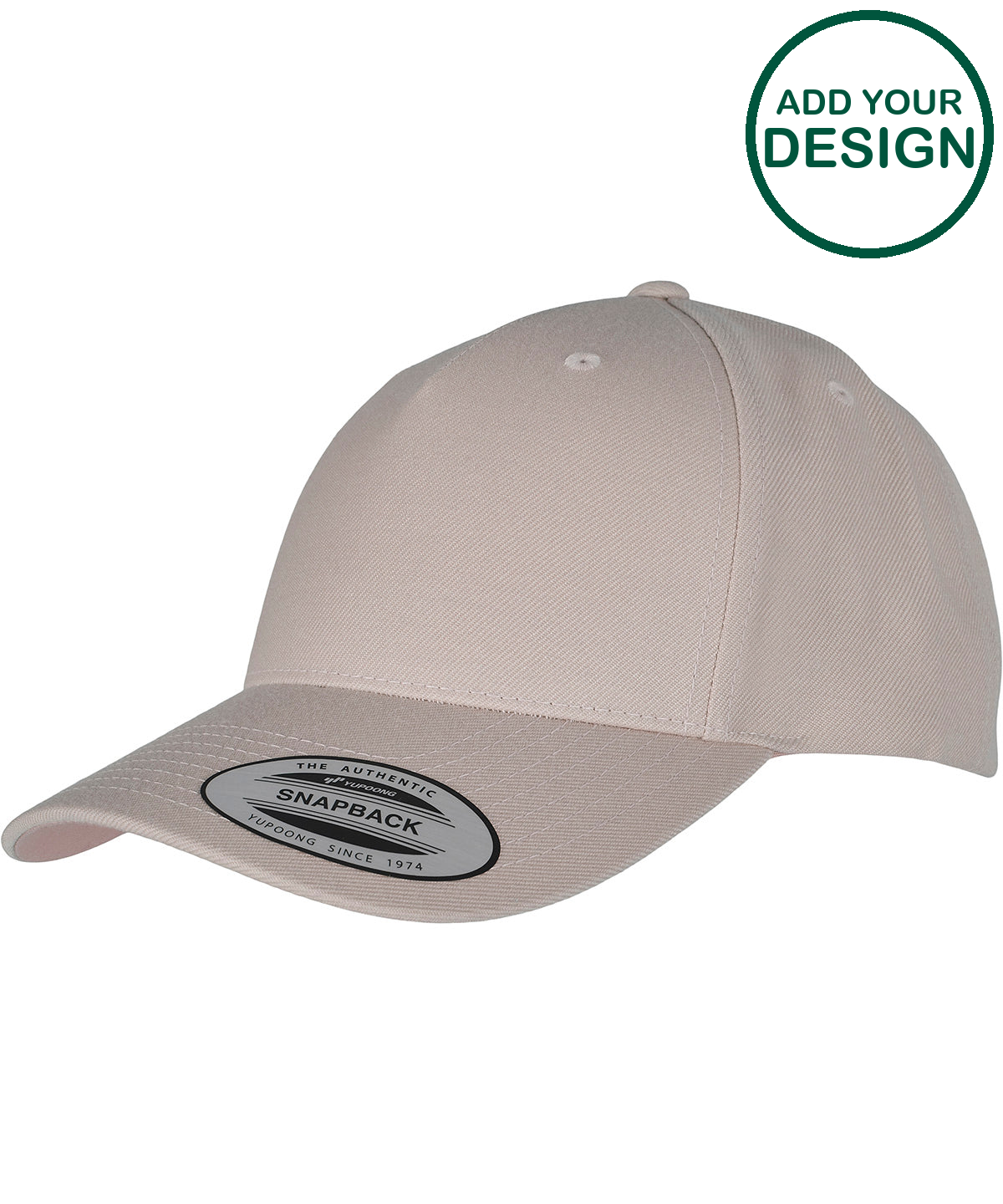 YP classics 5-panel premium curved visor snapback cap (5789M)