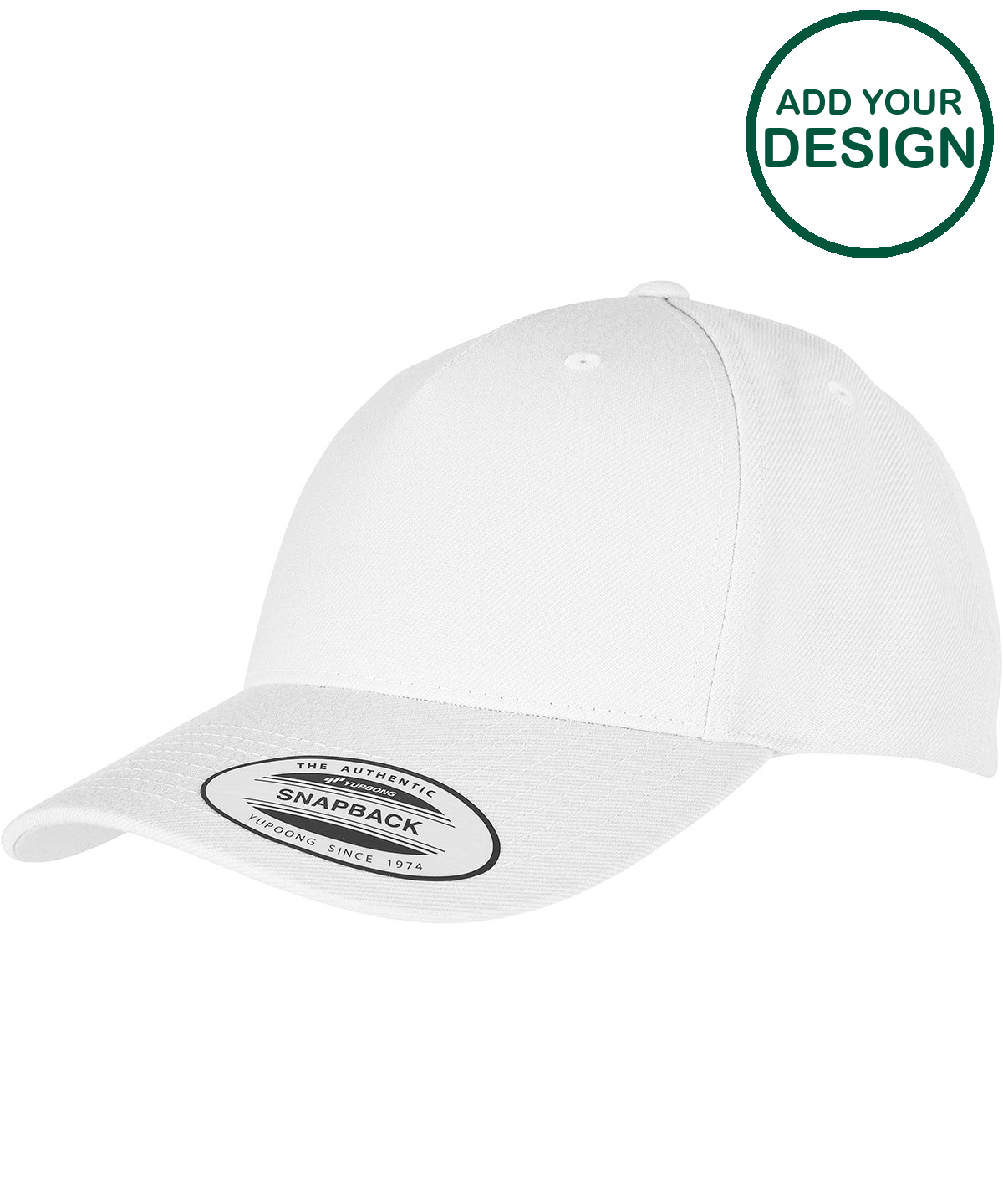 YP classics 5-panel premium curved visor snapback cap (5789M)