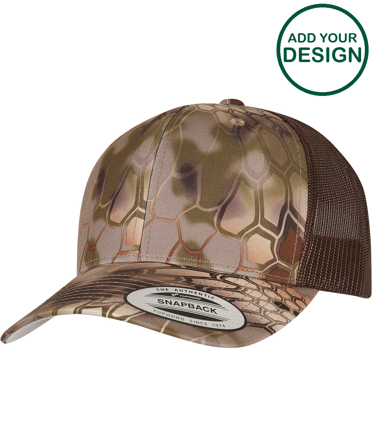 YP Classics® Kryptek® retro trucker cap (6606KR)