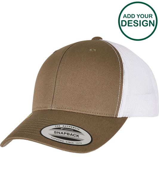 YP classics recycled retro trucker cap 2-tone (6606RT)