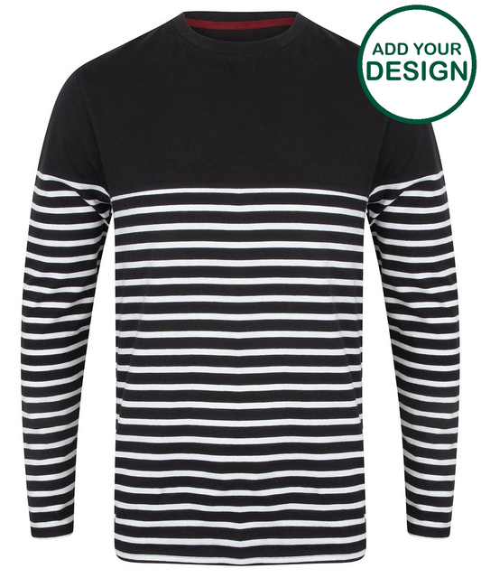 Long sleeve Breton striped T