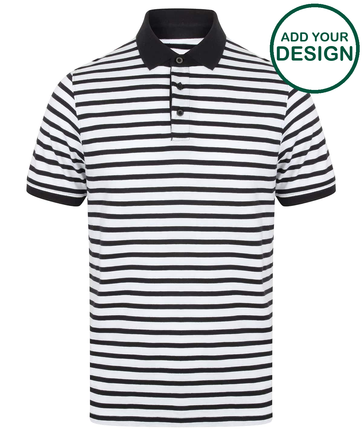 Striped Jersey polo shirt