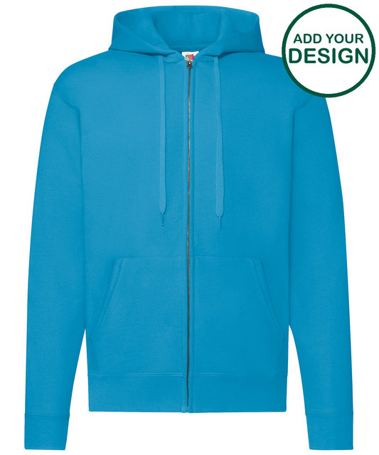 Classic 80/20 hooded sweatshirt jacket