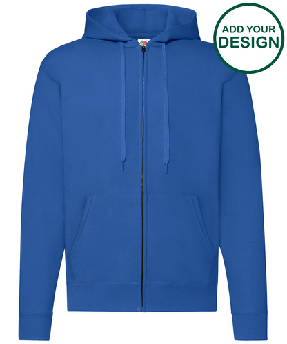 Classic 80/20 hooded sweatshirt jacket