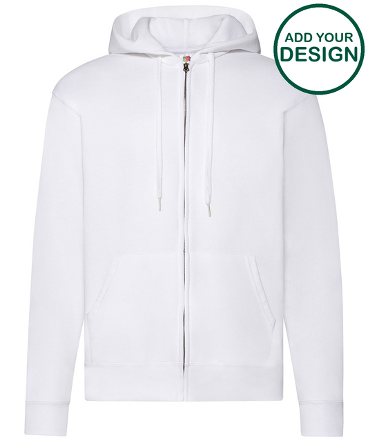Classic 80/20 hooded sweatshirt jacket