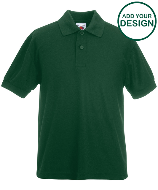 Kids 65/35 piqué polo