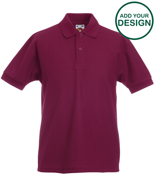 Kids 65/35 piqué polo