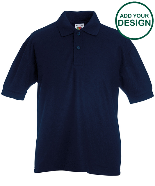Kids 65/35 piqué polo