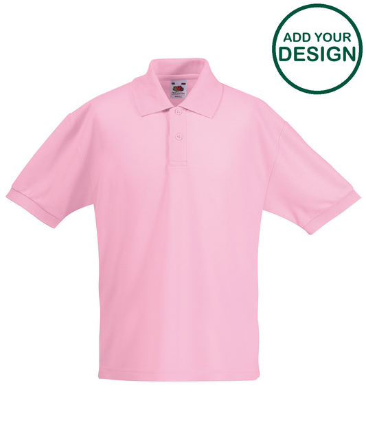 Kids 65/35 piqué polo
