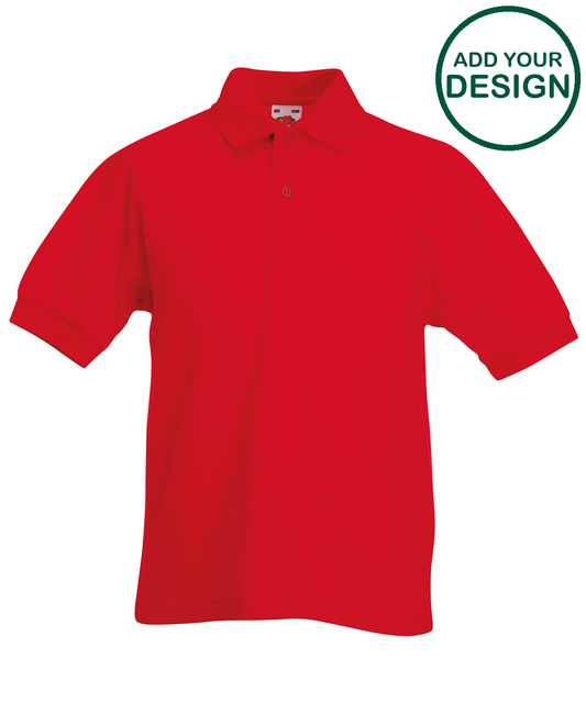 Kids 65/35 piqué polo