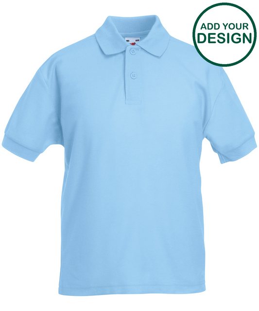 Kids 65/35 piqué polo