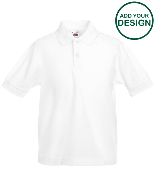 Kids 65/35 piqué polo