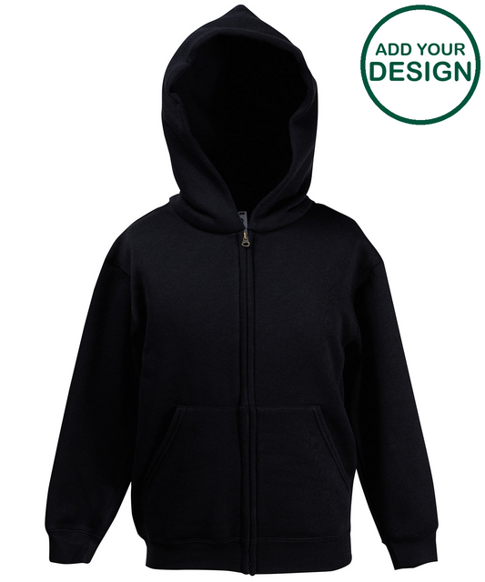 Kids classic hooded sweatshirt jacket