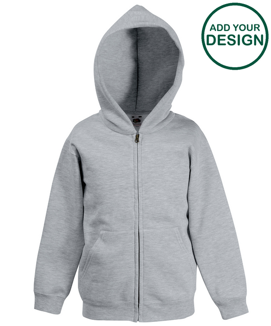 Kids classic hooded sweatshirt jacket