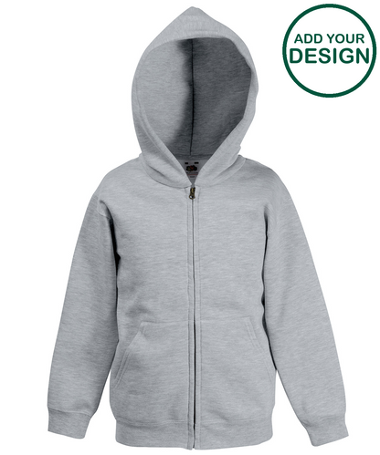 Kids classic hooded sweatshirt jacket