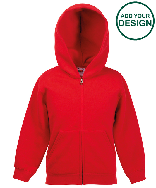 Kids classic hooded sweatshirt jacket